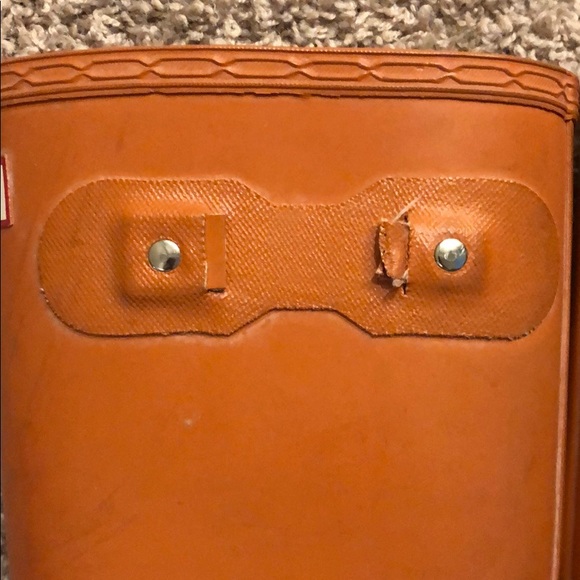 Orange Hunter boots - tall - Picture 5 of 6
